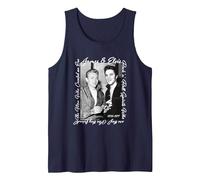 James Dean_Elvis Presley Tank Top, Men, Navy Blue, X-Large