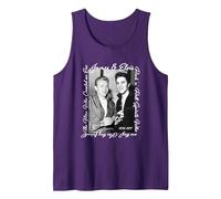 James Dean_Elvis Presley Tank Top, Men, Purple, Large