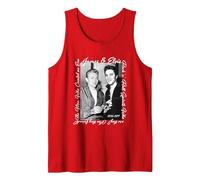 James Dean_Elvis Presley Tank Top, Men, Red, Medium