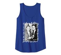 James Dean_Elvis Presley Tank Top, Women, Royal Blue, XX-Large