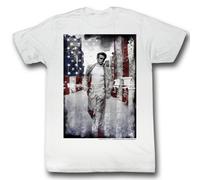 James Dean - Mens American T-Shirt, Large, White