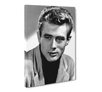 James Dean No.1 Canvas Print | Gallery Wrapped 30mm Frame Wall Art | 30x20 inches | Ready to Hang | Modern Picture | Living Room Bedroom Lounge Office
