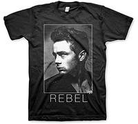 James Dean Rebel Without a Cause Portrait Tee T Shirt Mens Unisex (Medium)