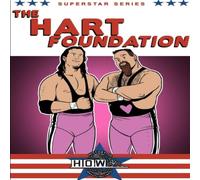 James Dixon Superstar Series: The Hart Foundation Paperback Book James Dixon Multicolor