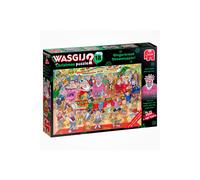 James Galt Wasgij Christmas 18 Gingerbread Showstopper 2X1000 Piece Jigsaw Puzzle Multi One Size