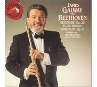 James Galway Plays Beethoven: Serenades, Op. 25 & 8 / Flute Sonata Op. 8 by James Galway, Phillip Moll, Joseph Swensen, Paul Neubauer (1990-02-22)