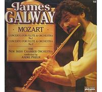 James Galway , Wolfgang Amadeus Mozart , The New Irish Chamber Orchestra Conducted By Andr Prieur - Concerto For Flute & Orchestra No.'s 1 & 2 - James Galway With New Irish Chamber Orchestra, The Conducted By Andre Prieur LP