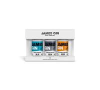 James Gin Miniature Gift Set 3 x 5cl Bottles - Asian Parsnip London Drizzl