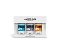 James Gin 3 x 5cl Gift Pack, Asian Parsnip, London Drizzle & California Dreamgin