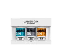 James Gin Miniature Tasting Set, 3 x 5 cl