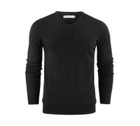 James Harvest Ashland V-Neck Knit Sweater Adult Jumper 100% Cotton