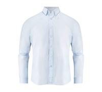 James Harvest Men's Acton Business Shirt in Light Blue | Size: Large James Harvest Light Blue L