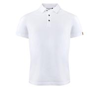 James Harvest Men's Brookings Modern Polo Shirt in White | Size: Medium James Harvest White M