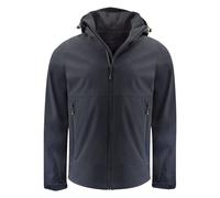 James Harvest Men's Lodgetown Soft Shell Jacket in Black | Size: Large James Harvest Black L