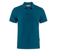 James Harvest Men's Neptune Modern Polo Shirt, Petrol, M