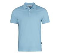 James Harvest Men's Sunset Modern Polo Shirt in Light Blue | Size: Medium James Harvest Light Blue M
