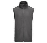 James Harvest Men's Valley Gilet in Dark Grey | Size: Medium James Harvest Dark Grey M
