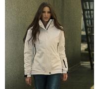 James Harvest Skeleton Ladies Padded Softshell Jacket | Hood | Waterproof | 7 Colours | XS-2XL