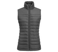 James Harvest Women's Arches Padded Bust Gilet in Dark Grey | Size: 2XL James Harvest Dark Grey 2XL