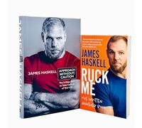James Haskell Collection 2 Books Set (Ruck Me & [Hardcover] Approach Without Caution)