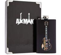 James Hetfield Hip Flask with Gift Box | 6 0z Stainless Steel | Original Artwork - Iron Cross