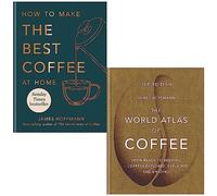 James Hoffmann 2 Books Collection Set (How to make the best coffee at home & The World Atlas of Coffee)