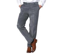 James Holton Corduroy Trousers for Men| High Waisted, Smart & Comfortable Cotton Trousers for Men in Navy, Brown, Olive, Beige and Wine