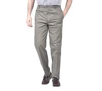 James Holton Mens Fully Elasticated Pull On Chinos Trousers, Perfect for Outdoor Walking, Sports, Work or Travel 38W / 27L Khaki