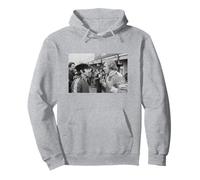 James Hunt & Jackie Stewart Brands Hatch 1976 Motor Racing Pullover Hoodie