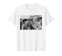 James Hunt & Jackie Stewart Brands Hatch 1976 Motor Racing T-Shirt