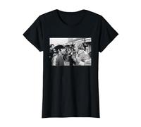 James Hunt Jackie Stewart Motor Racing Drivers Brands Hatch T-Shirt, Women, Black, Medium