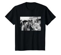 James Hunt Jackie Stewart Motor Racing Drivers Brands Hatch T-Shirt, Youth, Black, Medium