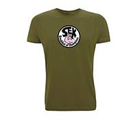 James Hunt Men's T-Shirt Sex Breakfast of Champions Logo Racing F1 Legend no 11 (Colour Print) (X Large, Army Green)