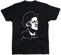 James Joyce Men T-Shirt Black Size L