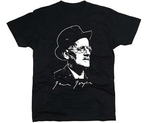 James Joyce Men T-Shirt Black Size L