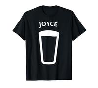 James Joyce Pint Glass Pub T-Shirt