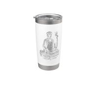 James K Polk Grilling BBQ Stainless Steel Insulated Tumbler