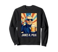 James K. Polk Portrait Sweatshirt