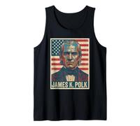 James K. Polk Portrait Tank Top