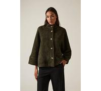 James Lakeland Batwing Green Jacket In Dark Green Dark Green 8