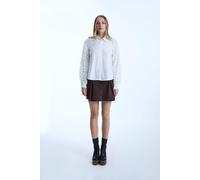 James Lakeland Black White Sleeves Shirt White 16