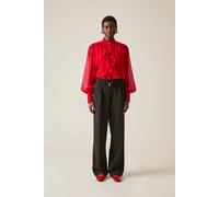 James Lakeland Buckle Waist Black Trousers Black 14