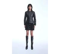 James Lakeland Diamond Black Leather Jacket Black 8