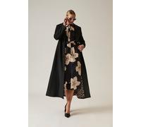 James Lakeland Long Black Classic Coat Black 10