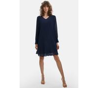 James Lakeland Long Sleeve Navy Wave Hem Dress Navy 20