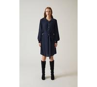 James Lakeland Women's Navy Belted Dress | Size: 16 James Lakeland Navy 16