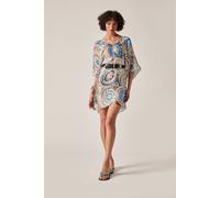 James Lakeland Women's Beige Mandala Print Kaftan James Lakeland Beige One Size