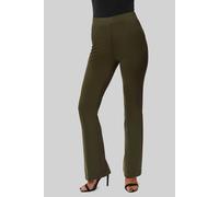 James Lakeland Women's Boot Leg Trousers in Khaki | Size: 18