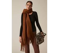 James Lakeland Women's Brown Blanket Scarf James Lakeland Brown One Size