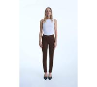 James Lakeland Women's Brown Cigarette Trousers | Size: 18